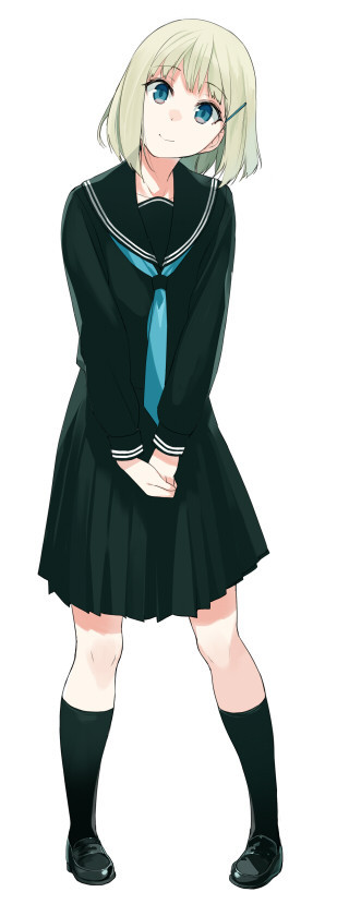 shayol:  久々に金髪　立ち絵 on Twitpic