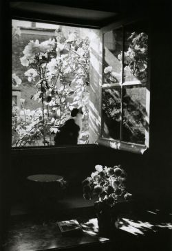 adreciclarte:  Édouard Boubat - Stanislas at the window. France, 1973 