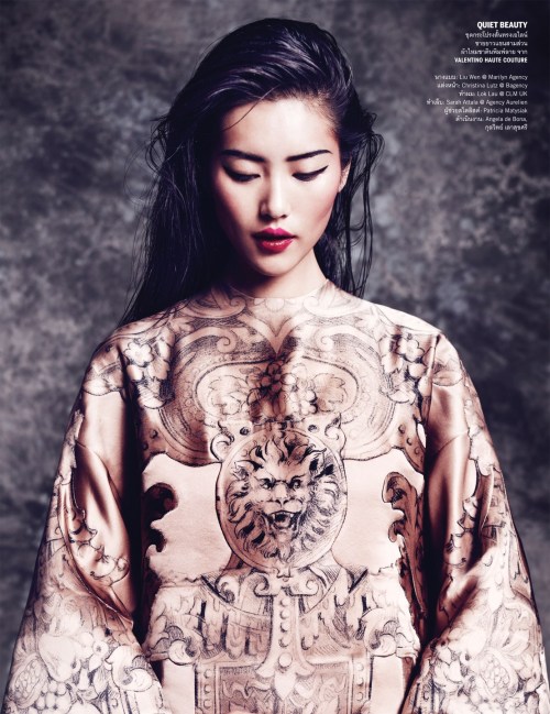 blissfully-chic:  Liu Wen for Vogue Thailand, adult photos