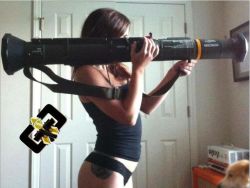 Girlandguns:  Girl With Gun  Follow Me At : Http://Girlandguns.tumblr.com/  Oh,