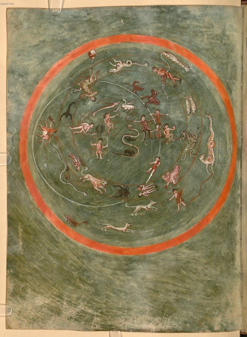 sexycodicology:What constellations looked like in 818 AD; from a manuscript that is almost 1200 year