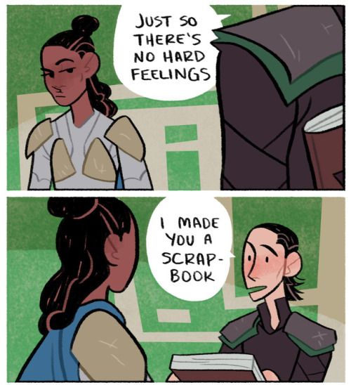 lousysharkbutt: NO HARD FEELINGS WHATSOEVER more thor comics on patreon