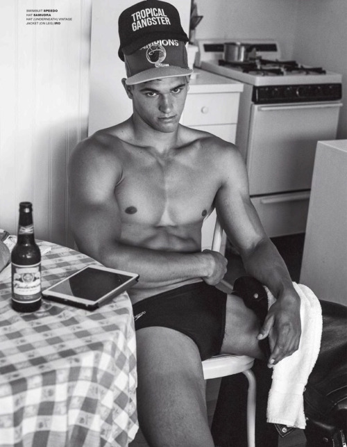 malemodelscene:  Trevor Signorino by Bruce Weber for VMAN