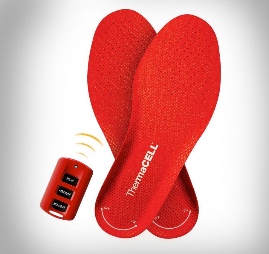 odditymall:  Rechargeable Heated Shoe Insoles  