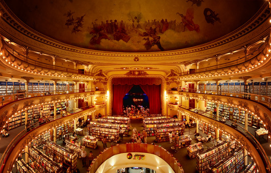  100-Year-Old Theatre Converted Into Stunning Bookstore 