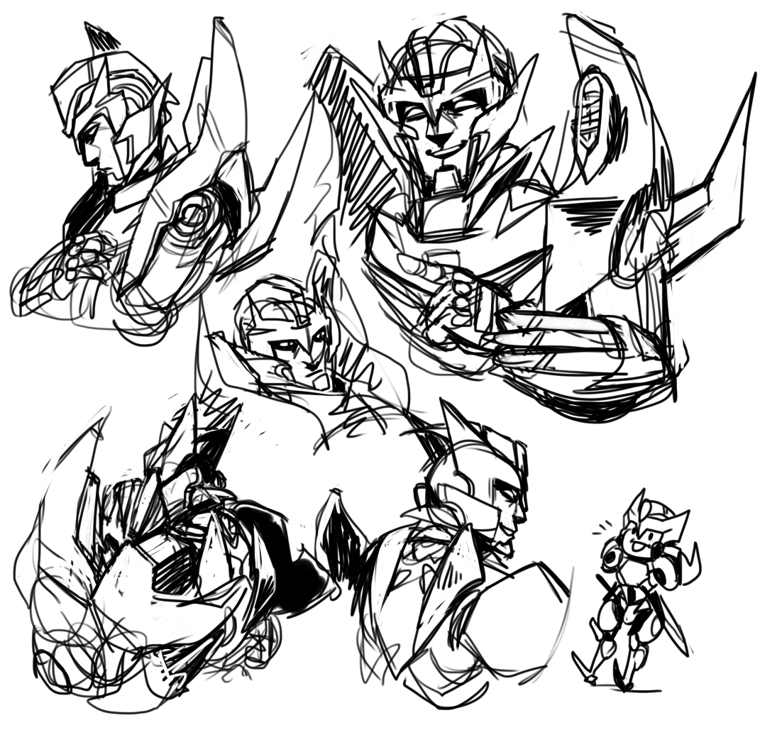 aphrs:  givemeprizes:  rocketjumpwaltz:  I GUESS I GOTTA RELEARN HOW TO DRAW ROBOTS