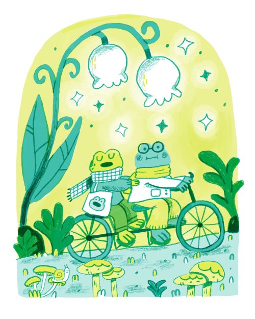 figdays: Frogs by Megan Wang 