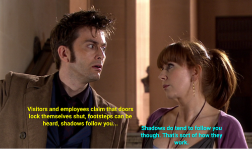 that-catholic-shinobi:rabidlitmajor:i-run-a-trash-blog:Doctor Who Season 4 but it’s Buzzfeed U