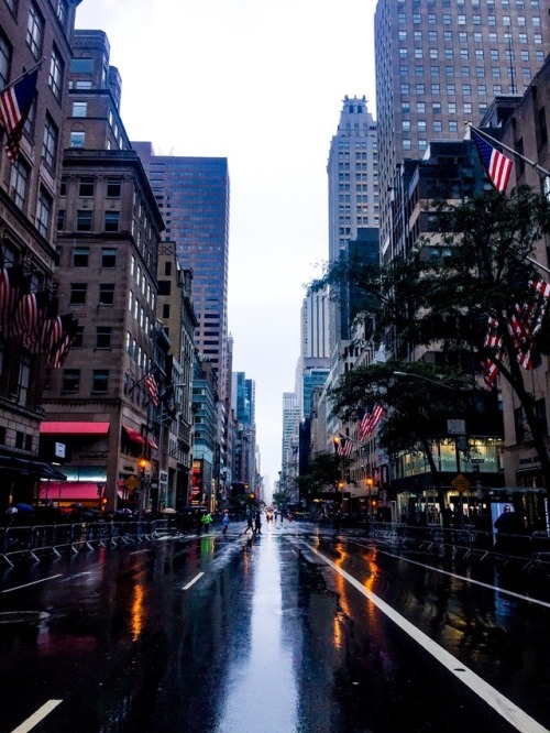 Rainy Days in New York City