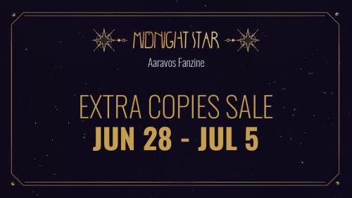  The extra printed copies sale will start on June 28th! More information on extra copies as well as 