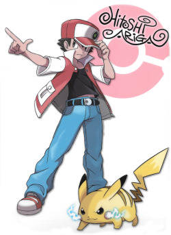 pokescans:Clearfile that came with matching Red figure