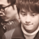 kaiwaiisoo:   the lost penguin  Kyungsoo being Kyungsoo at Sehun’s graduation ceremony
