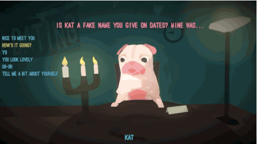 orangemoth:  grossboi:  freegameplanet:  Hot Date is a charming speed dating game