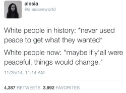 iamqueenvanessa:black–lamb:knowledgeequalsblackpower:black—lamb: basically ever since I tweeted the first tweet… I’ve had to combat the most ignorant white souls on this planet… All of them using the same excuses.. All of them making it about