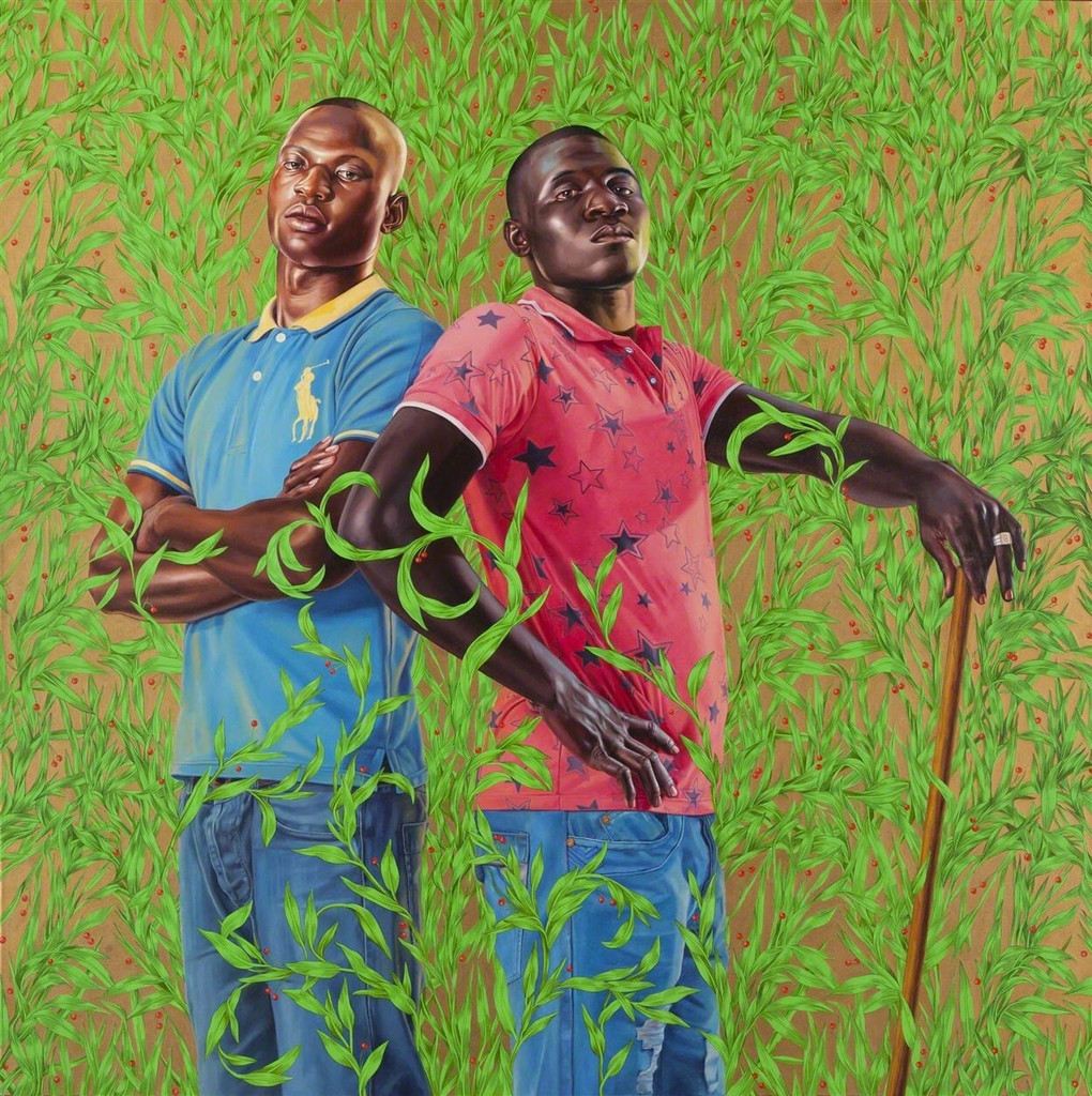 thunderstruck9: Kehinde Wiley (American, b. 1977), Diarra Mohamed and Mohamed Konate,