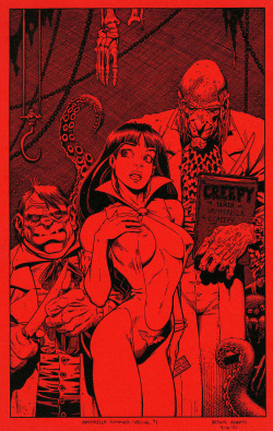 wonderful-strange:  thebristolboard Vampirella