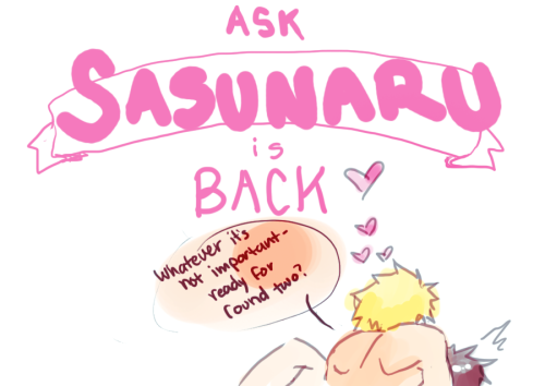 asksasunaru: and just as sloppy as ever  THE NIGHTMARE IS OVER.