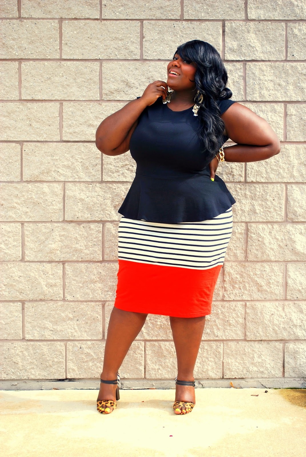 planetofthickbeautifulwomen:  Fashion Blogger  @www.musingsofacurvylady.com/ 