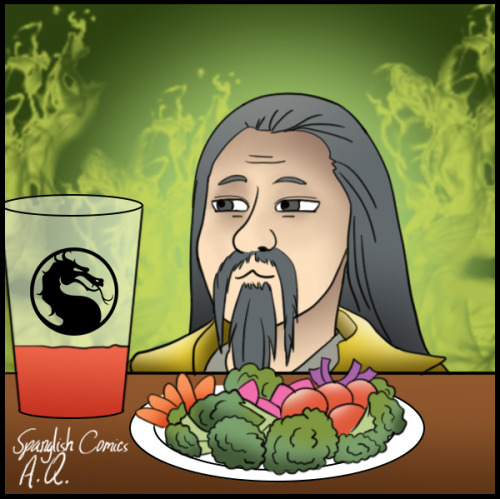 spanglishcomics:My favorite moments in MK 11 Aftermath were when Shang Tsung made his smug cat faces