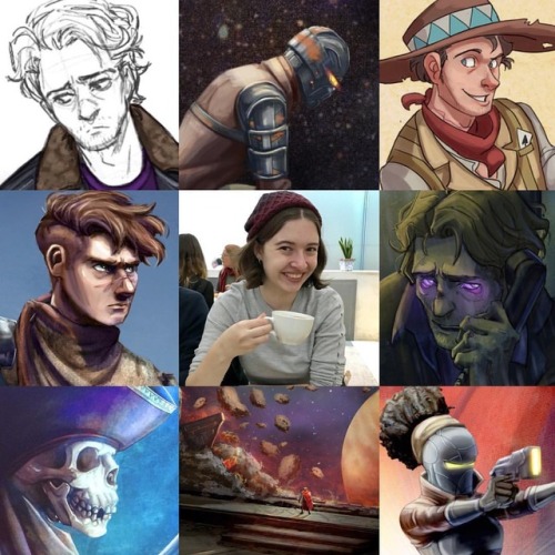 Here is my #artvsartist for 2018. I feel like I have improved a lot in the last year. It is fascinat