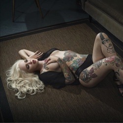 tattooedladiesmetal:  Leah Jung