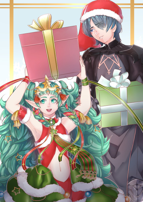 Fire Emblem Three Houses | Sothis and Byleth Merry Christmas!!