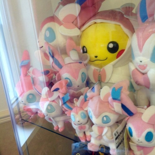 Porn Pics yoshijoshii:  My Sylveon collection so far!