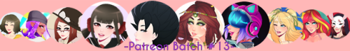 And it’s up! The Patreon Batch #13 is up and ready for direct purchase in Gumroad!This pack includes:-Caulifla-Maki Harukawa-Miriel-Nu Wa-Rave Babes (Basscannon Neith & Electric Dream Nox)-Reyna-Sadayo-Summer Sammy-Sunset Shimmer-The Huntress