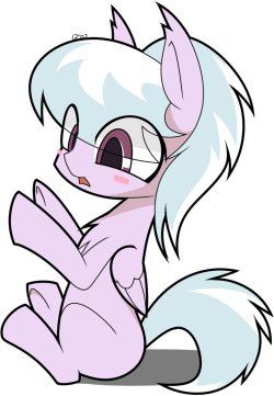 ponies-n-stuff:  Cloudchaser by Stormershy  Cuuute~!