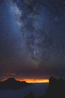 visualechoess:  Via lactea by: Borja Azpiroz