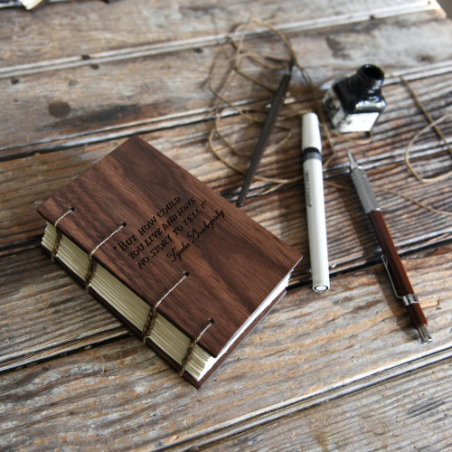 culturenlifestyle: Beautiful Coptic Journals &amp; Book Necklaces From Reclaimed Materials by Pe
