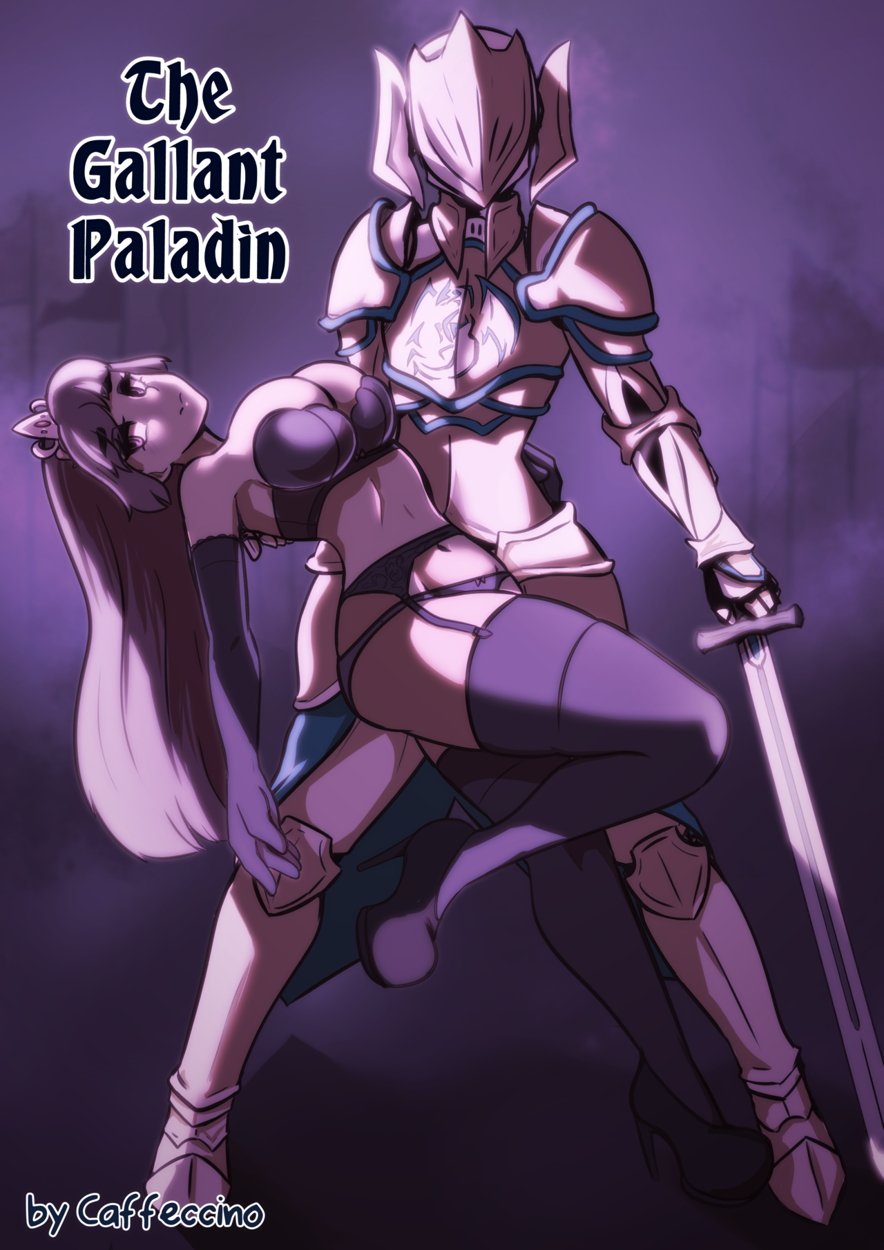 caffeccino:  The Gallant Paladin is live on Slipshine.net!   Knights fight for Princess