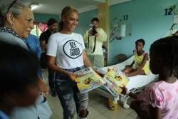 beyonce-is-irreplaceable:  Beyoncé in Haiti