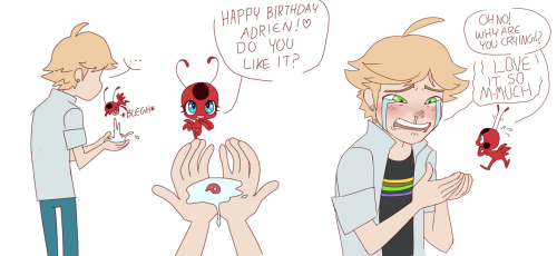 Porn thechatsmeow:  I can’t draw Adrien or Tikki photos