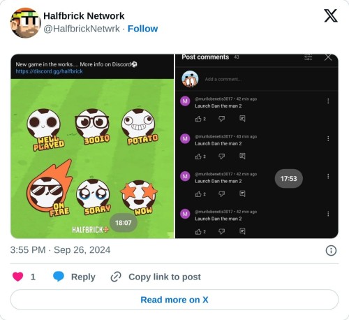 pic.twitter.com/LHWH6pC3yP
— Halfbrick Network (@HalfbrickNetwrk) September 26, 2024