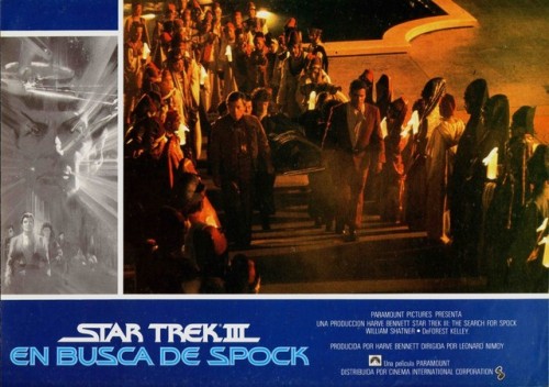 “Stark Trek III: The Search for Spock”      Spanish lobby cards (repost)