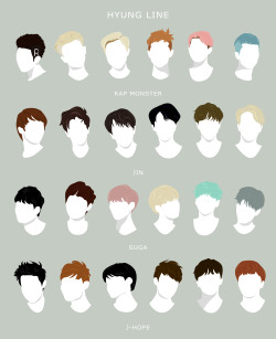 Bluerileigh:  Memorable Bts Hairstyles Through The Eras - (2013 - 2016) X 