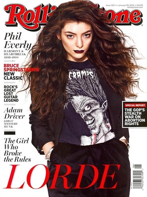 ciceculture:  “The way I dress and carry myself, a lot of people find it intimidating. I think my whole career can be boiled down to the one word I always say in meetings: strength.” -Lorde (interview with Rolling Stone Magazine)