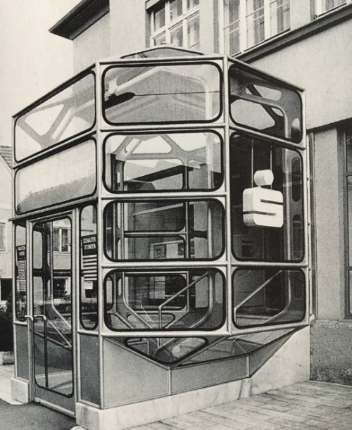 germanpostwarmodern - Foyer (1978-79) of the Municipal Savings...