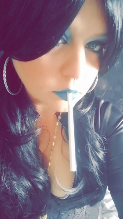 pheonixsmokes:#smokingfetish #smokefetish #smoke #vs120 #femdom #domme