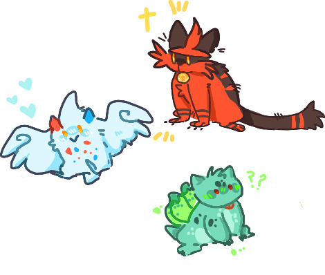 xxsmokbeastxx:i was drawing with my friend and we ended up dooting our poke babiessss, i love em, al