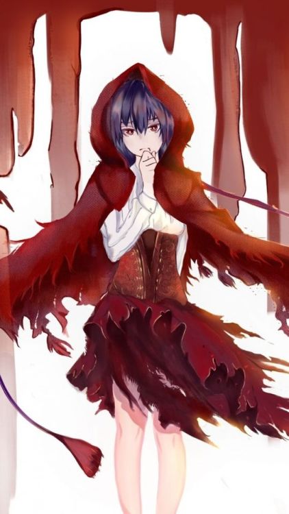 Cute, anime grl, Red Riding Hood, 720x1280 wallpaper @wallpapersmug : ift.tt/2FI4itB - https