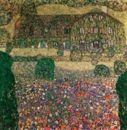 tamburina:  Gustav Klimt, Landhaus am Attersee,