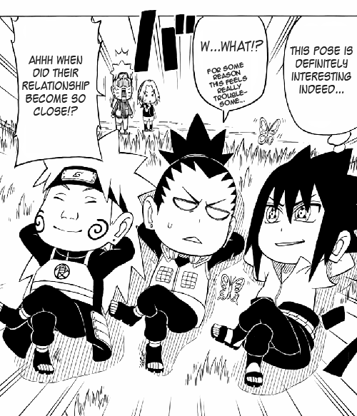 lovetrustfaith:  iii. Uchiha Sasuke no Sharingan Den chapter 5 [scans || other ch.5