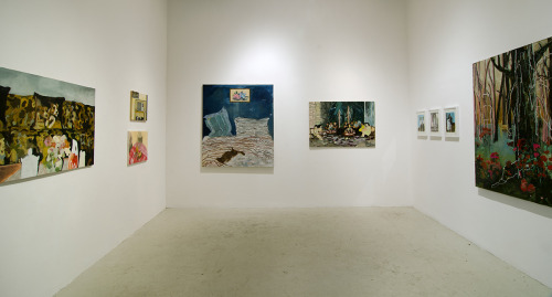 artistsalliance: Virtual gallery visit to get you through this snowy morning.  Lost Looking, featuring recent work by Maia Cruz Palileo, now on view at Cuchifritos Gallery + Project Space. Come keep us company today from noon to 6pm!  