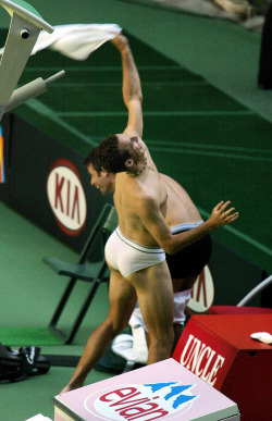 muskybro:  sweaty tennis briefs
