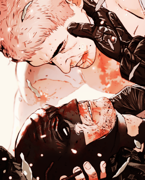 mynamesnightwing: “I got punched through a lake and set on fire. Half my uniform is burnt off” “Th