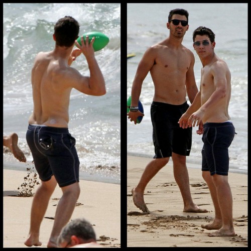 lamarworld:  *requested* Nick Jonas ass & bulge 