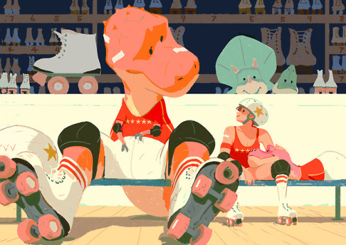 woonyoung:Dino roller derby! Thank you very much and please enjoy :)