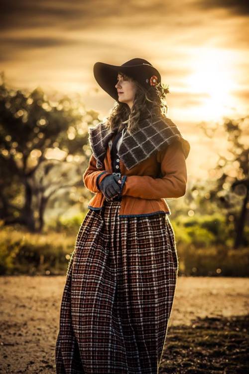 My character, Mary O’Moore, a naturalist at Blackpowder and Bloodlines LARP in Victoria, Australia. 